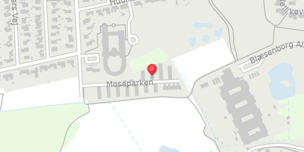 Trafikstøjkort på Moseparken 13, 4930 Maribo