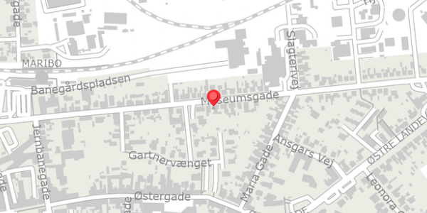 Trafikstøjkort på Museumsgade 42, . , 4930 Maribo