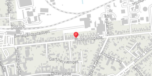 Trafikstøjkort på Museumsgade 51, . , 4930 Maribo