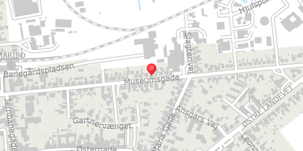 Trafikstøjkort på Museumsgade 61, . , 4930 Maribo