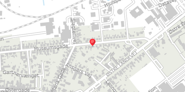 Trafikstøjkort på Museumsgade 72, . , 4930 Maribo