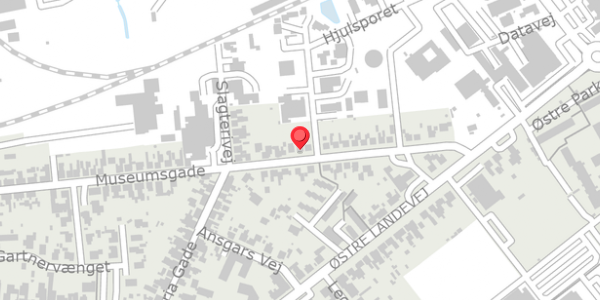 Trafikstøjkort på Museumsgade 79, . , 4930 Maribo