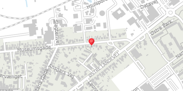 Trafikstøjkort på Museumsgade 80, . , 4930 Maribo