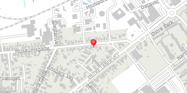 Trafikstøjkort på Museumsgade 82, 4930 Maribo