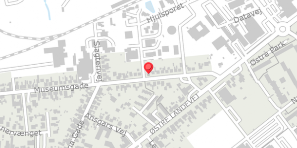 Trafikstøjkort på Museumsgade 83, 4930 Maribo