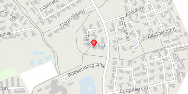Trafikstøjkort på Nellikevej 3, . , 4930 Maribo