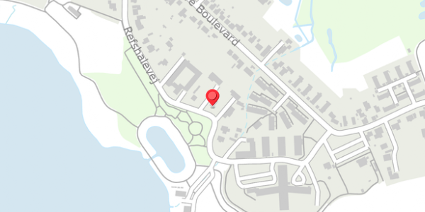 Trafikstøjkort på Refshalevej 87, 4930 Maribo