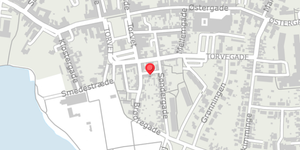 Trafikstøjkort på Rosengade 8, . , 4930 Maribo