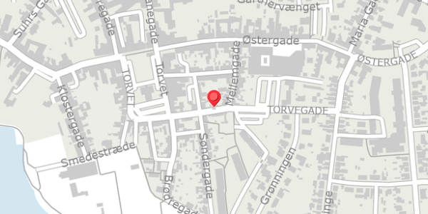 Trafikstøjkort på Torvegade 5, . , 4930 Maribo
