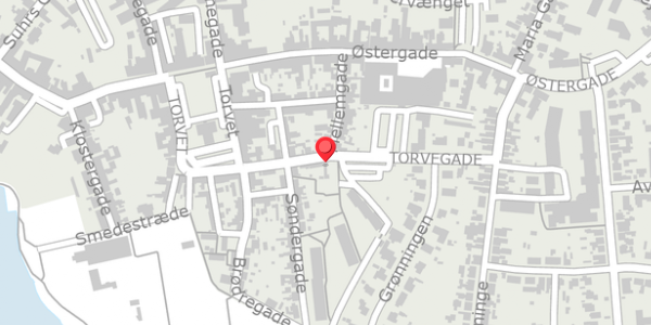 Trafikstøjkort på Torvegade 8, . , 4930 Maribo