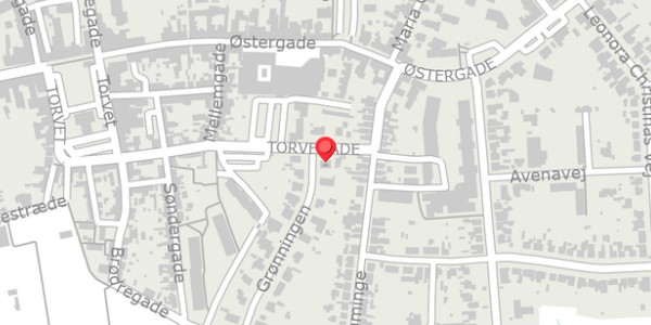Trafikstøjkort på Torvegade 14, . , 4930 Maribo