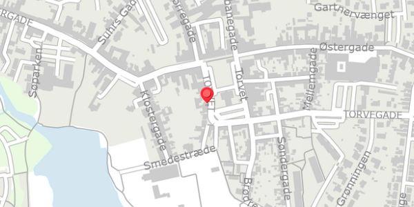 Trafikstøjkort på Torvet 12, . , 4930 Maribo