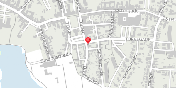 Trafikstøjkort på Torvet 25A, . , 4930 Maribo