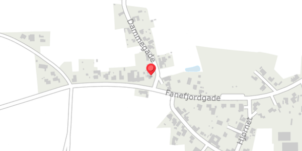 Trafikstøjkort på Dammegade 1, . , 4792 Askeby