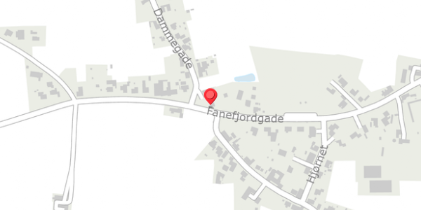 Trafikstøjkort på Dammegade 4, 4792 Askeby