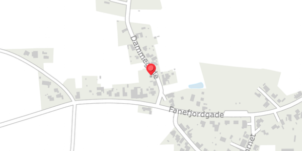 Trafikstøjkort på Dammegade 5, 4792 Askeby