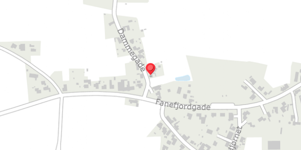 Trafikstøjkort på Dammegade 10, . , 4792 Askeby