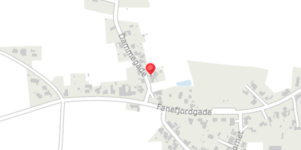 Trafikstøjkort på Dammegade 12, . , 4792 Askeby