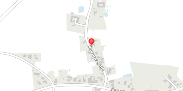 Trafikstøjkort på Dammegade 22, 4792 Askeby