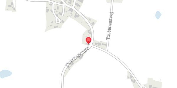 Trafikstøjkort på Dammegade 43, . , 4792 Askeby