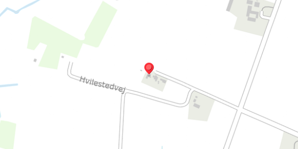 Trafikstøjkort på Hvilestedvej 9, 4791 Borre