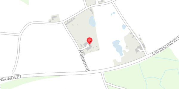 Trafikstøjkort på Mellemvej 2, 4792 Askeby