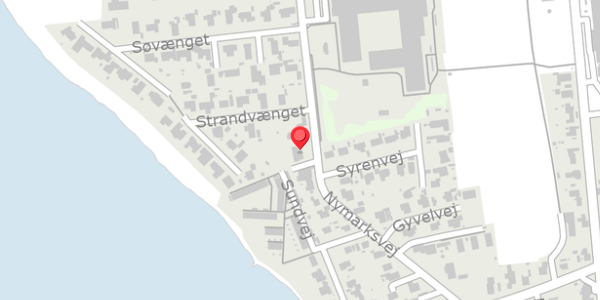 Trafikstøjkort på Nymarksvej 21, 4780 Stege