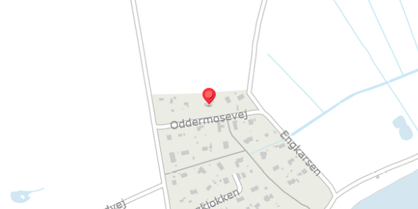 Trafikstøjkort på Oddermosevej 7, . , 4780 Stege