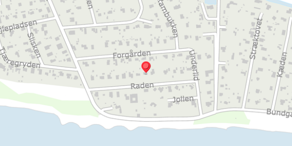 Trafikstøjkort på Raden 15, . , 4780 Stege