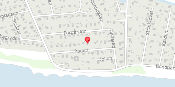 Trafikstøjkort på Raden 17, . , 4780 Stege