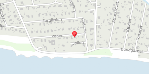 Trafikstøjkort på Raden 22, . , 4780 Stege