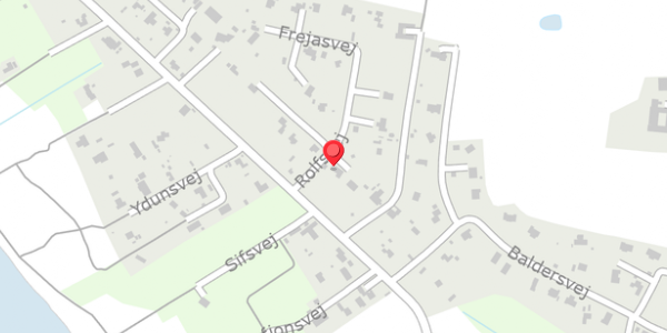 Trafikstøjkort på Rolfsvej 2, . , 4792 Askeby