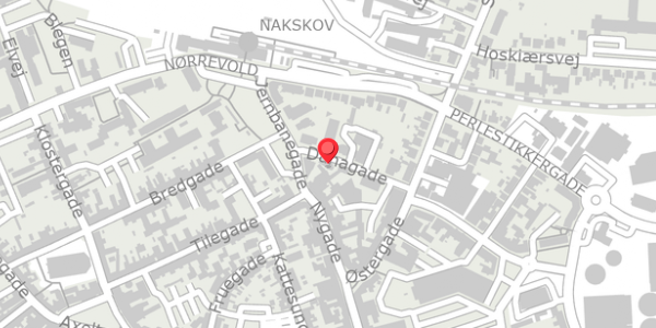 Trafikstøjkort på Danagade 2, . , 4900 Nakskov