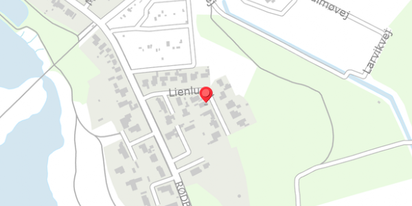 Trafikstøjkort på Lienlund 12, . , 4900 Nakskov