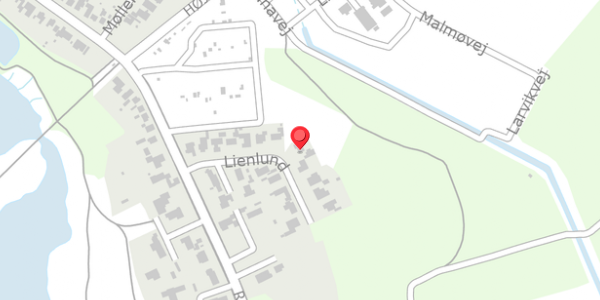 Trafikstøjkort på Lienlund 15, . , 4900 Nakskov