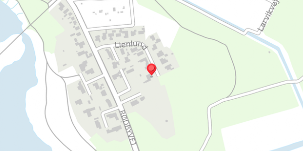 Trafikstøjkort på Lienlund 18, . , 4900 Nakskov