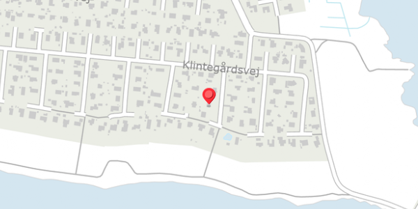 Trafikstøjkort på Klintegårdsvej 63, 4736 Karrebæksminde