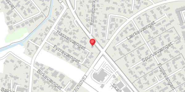 Trafikstøjkort på Vordingborgvej 310, 4700 Næstved