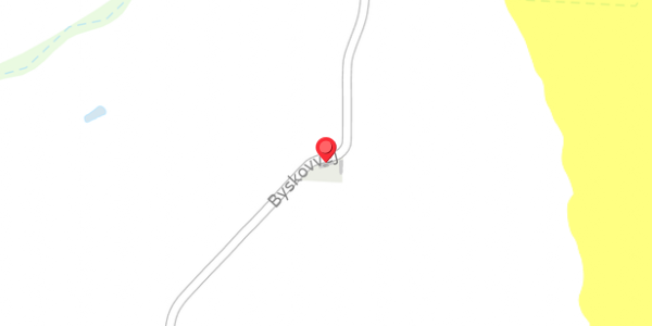 Trafikstøjkort på Byskovvej 1, 4863 Eskilstrup