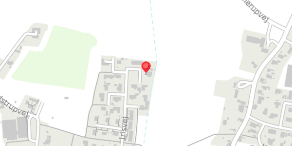 Trafikstøjkort på Irisvej 5, . , 4863 Eskilstrup