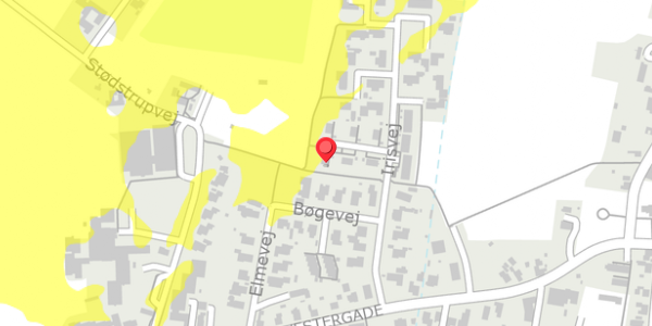 Trafikstøjkort på Irisvej 34C, . , 4863 Eskilstrup