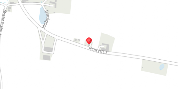 Trafikstøjkort på Hobyvej 21, 4983 Dannemare