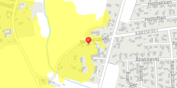Trafikstøjkort på Babberupvej 7, . , 4690 Haslev