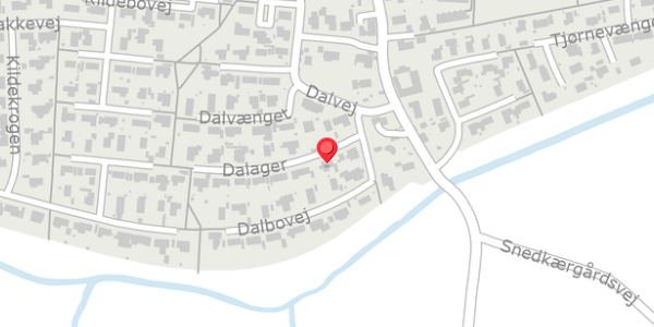 Trafikstøjkort på Dalager 3, 4690 Haslev