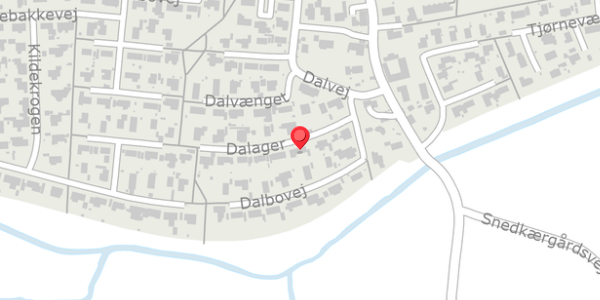Trafikstøjkort på Dalager 5, 4690 Haslev