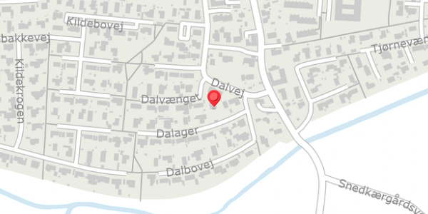 Trafikstøjkort på Dalager 6, 4690 Haslev