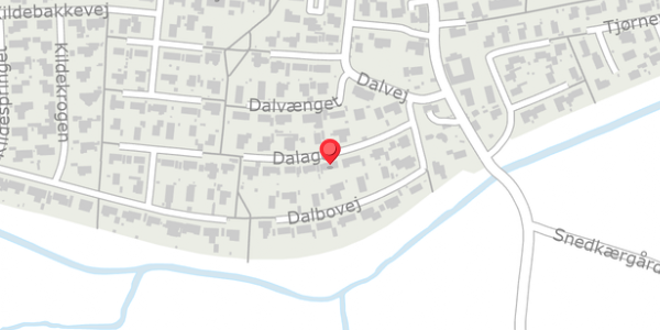 Trafikstøjkort på Dalager 7, 4690 Haslev