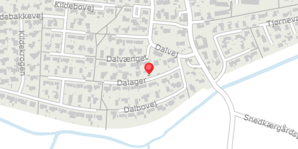 Trafikstøjkort på Dalager 8, 4690 Haslev