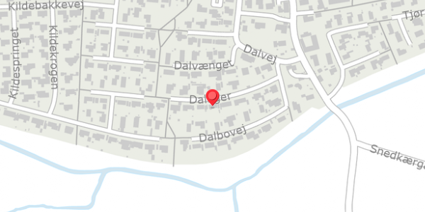 Trafikstøjkort på Dalager 9, 4690 Haslev