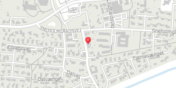Trafikstøjkort på Dalbyvej 3, 4690 Haslev